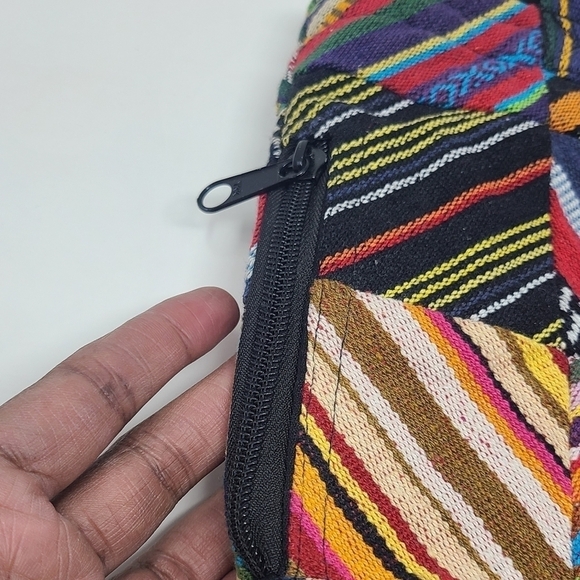 Unbranded | Multicolored Mixed Print Two Handle Fabric Tote Bag (One Size) - Picture 9 of 11